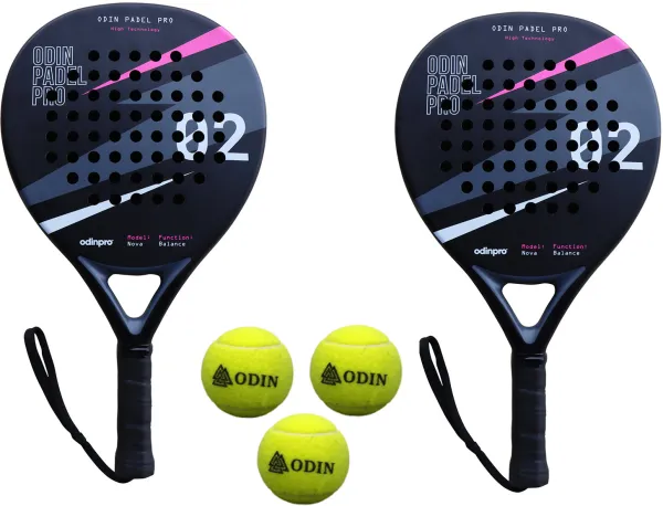 Odin Padel PAKETERBJUDANDE (Odin Padel Nova Balance + Odin Padel Bollar - 3 st.)